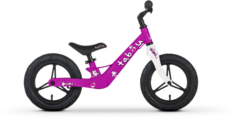 TABOU Mini Run Magnesium Balance Bike 12" Kids, purple/pink/white  2021 Rowery dla dzieci i młodzieży 221-1018