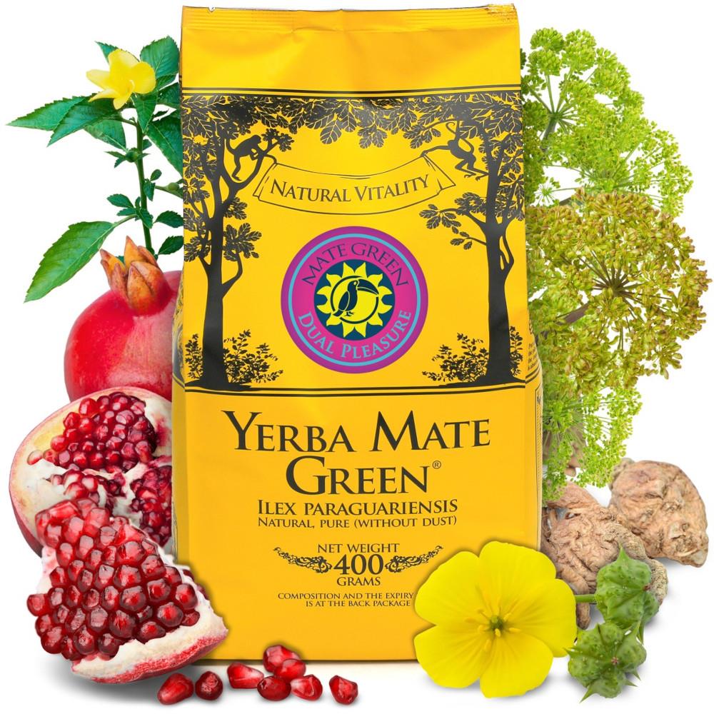 Oranżada Yerba Mate Green Dual Pleasure 400 g