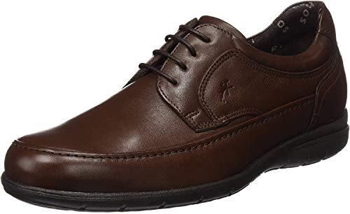 Fluchos Męskie buty sznurowane Luca Derby, Brązowy, 42.5 EU