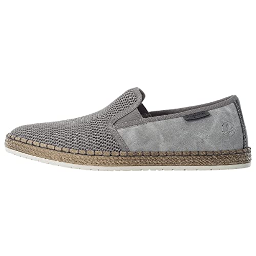 Rieker Męskie klapki B5265, Gray Gray Lead B5265 43, 42 EU