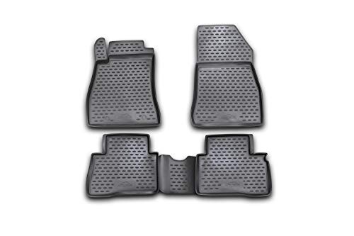 Element EXP.CARNIS10044 dywaniki gumowe klasy premium antypoślizgowe – NISSAN Juke, klipsy R/N – rok: 10 – 20, czarne