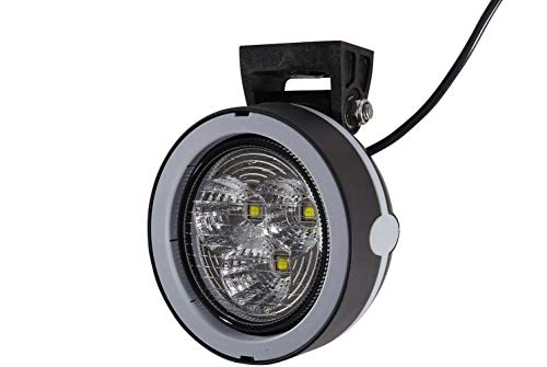 HELLA 1GM 996 136-511 LED-Oświetlenie pomocnicze - Mega Beam Gen. IV - 12/24V - 2500lm - Oprawa - wiszący - Oświetlenie najbliższego otoczenia - Przewodu: 190[mm] - Wtyczki: Wtyczka DEUTSCH