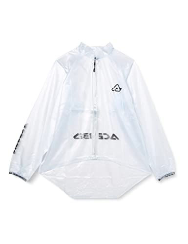 Acerbis 1499826 kurtka przeciwdeszczowa Rain przezroczysta 3.0 Traspar/neutralna XXXL, przezroczysta, L/XL