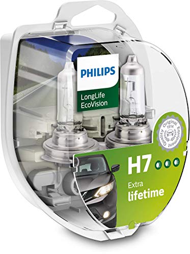 Philips 12972LLECOS2 LongLife EcoVision żarówka samochodowa, H7, zestaw 2 sztuk 12972LLECOS2