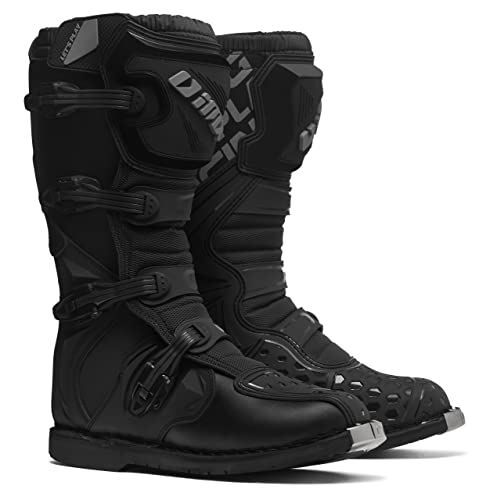 iMX X-One Off-Road buty motocyklowe do motocrossu trwałe materiały TPU i TPR mikrotkanina siatka 3D antywibracyjne wkładki cztery poziomy zacisków certyfikat CE