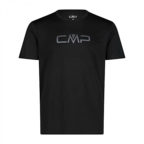 CMP T-shirt męski czarny czarny 50