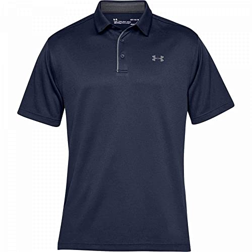 Under Armour koszulka z krótkim rękawem koszulka polo męska Tech, niebieski, XL 1290140