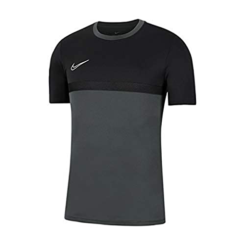 Nike Y NK Dry ACD20 TOP SS T-Shirt dla dzieci, antracyt/czarny/biały, S