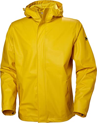 Helly Hansen Helly-Hansen męska kurtka z muchem na zewnątrz wodoodporna powłoka Essential Yellow M 53267
