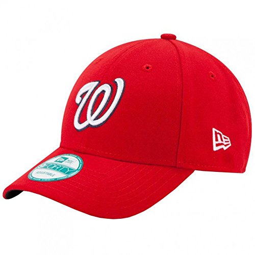 New Era The League Washington Nationals GM czapka z daszkiem dla mężczyzn, kolor czerwony, rozmiar osfa 10047560-600
