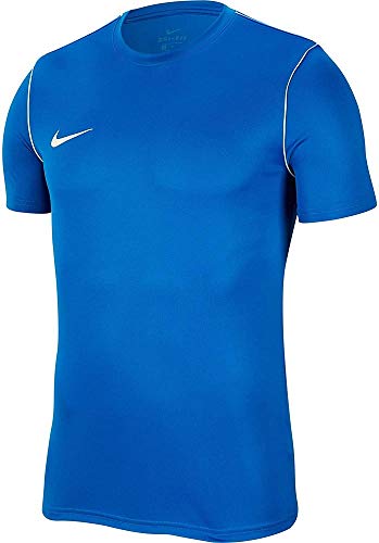 Nike Y NK DRY PARK20 TOP SS T-shirt, królewski niebieski/biały/biały, M