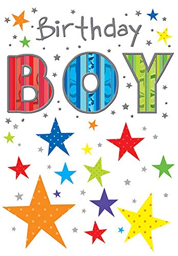 Piccadilly Greetings Group Ltd Kartka urodzinowa dla chłopca - 18 x 12 cm A30410