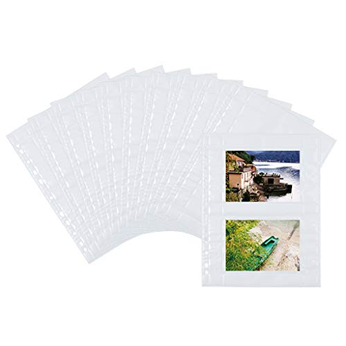 Herma Fotosichthüllen 100 x 150 mm quer wei 250 Hüllen - 7563