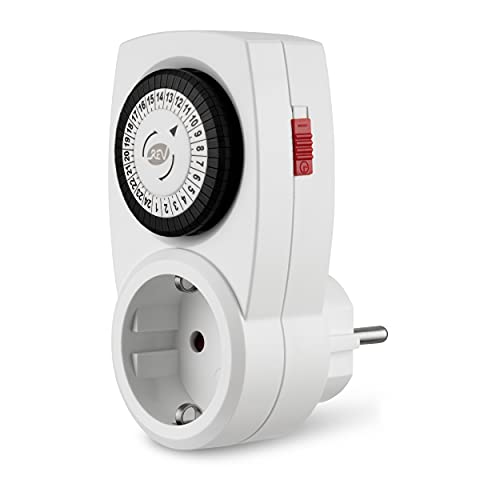 TIMER REV REV digital white 0025100109 WS