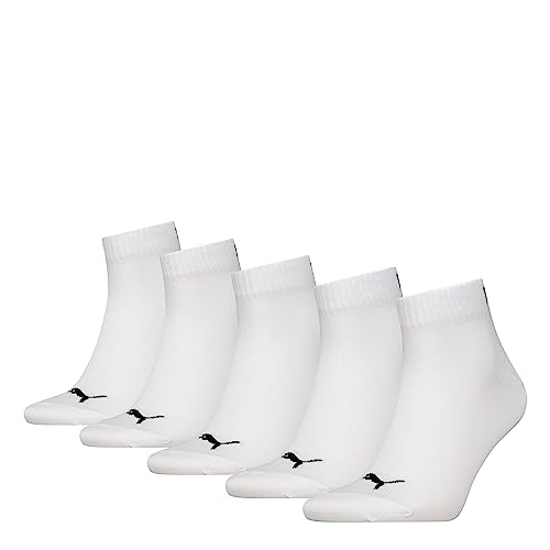 PUMA Skarpety uniseks (5 sztuk), biały, 35-38 EU
