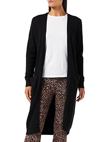 Vila Clothes Viril Damski Kardigan, Czarny, L