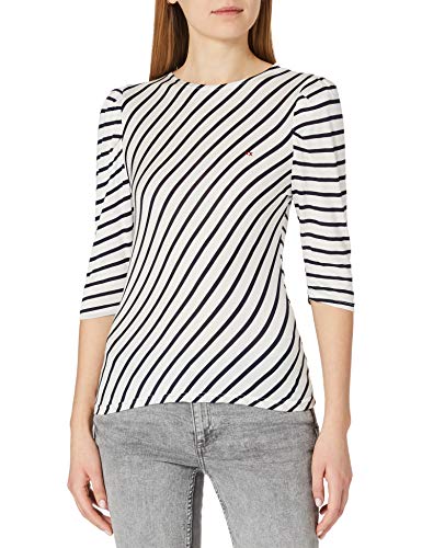 Mexx Koszulka damska w paski, Dark Sapphire (Navy), M