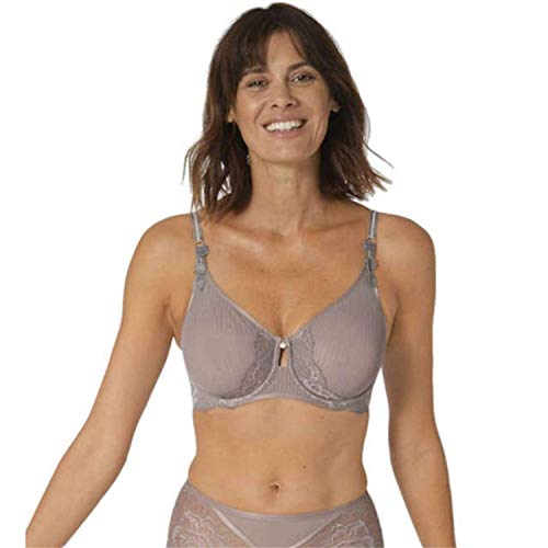Triumph Biustonosz Peony Florale Minimizer, Coffee Sugar, 70E