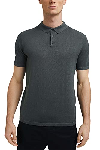 ESPRIT Collection Sweter męski, 375/DARK TEAL GREEN, S