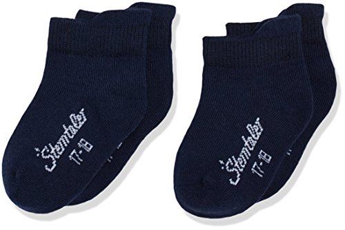 Sterntaler Chłopięce buty sportowe Dp Uni, Chaussetes Mixte Bébé, niebieskie, 32 skarpety do łydki, niebieskie (Marine 300), jeden (rozmiar: 30), Niebieski (morski 300), Rozmiar uniwersalny