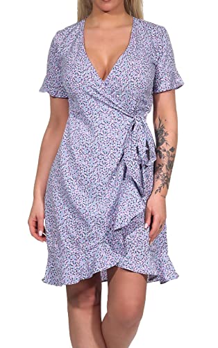 Only Onlolivia Damska Sukienka, Niebieski, 42