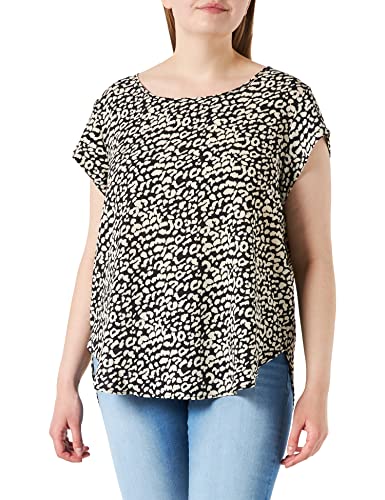 Only Kobiety Onlvic Ss Aop Top Noos Wvn Bluzka, Wielokolorowy, 36