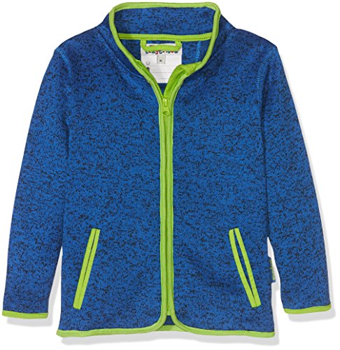 Playshoes Dziecięca kurtka polarowa unisex, NIEBIESKI, 128