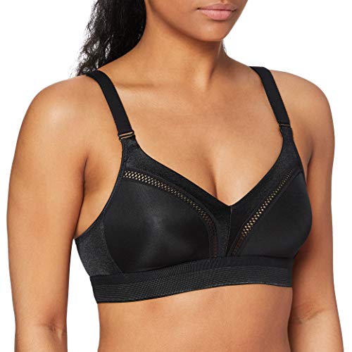 Triumph Damski biustonosz sportowy Triaction Workout N, czarny, 90E