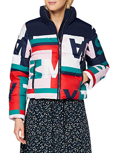 Tommy Jeans Damska kurtka puchowa Tjw AOP Puffa