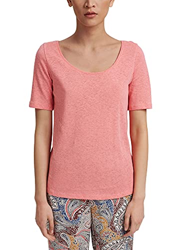 ESPRIT T-shirt damski, 645/Coral, XS