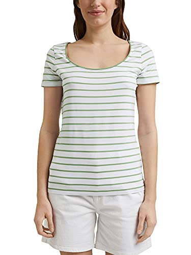 ESPRIT T-shirt damski, 315 / Leaf Green, M