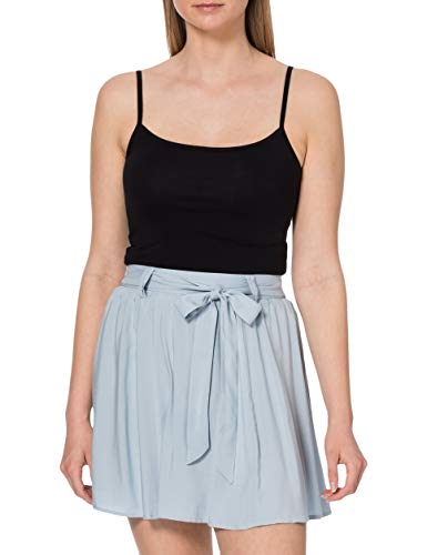 ONLY Damska spódnica Onlnova Life Jasmin Skirt Solid Wvn, Niebieska mg?a, L