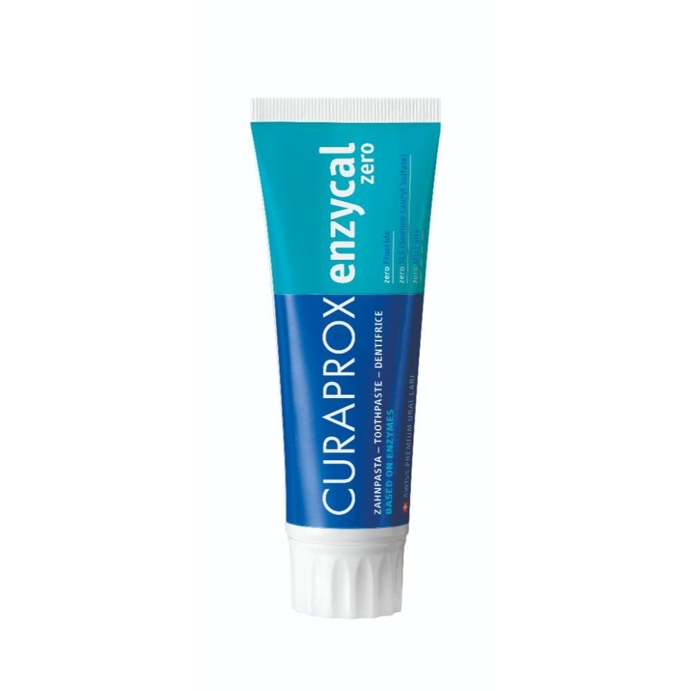Curaprox CURAPROX Enzycal Zero - Pasta do zębów bez SLS, fluoru i olejków miętowych 75ml 0000002400