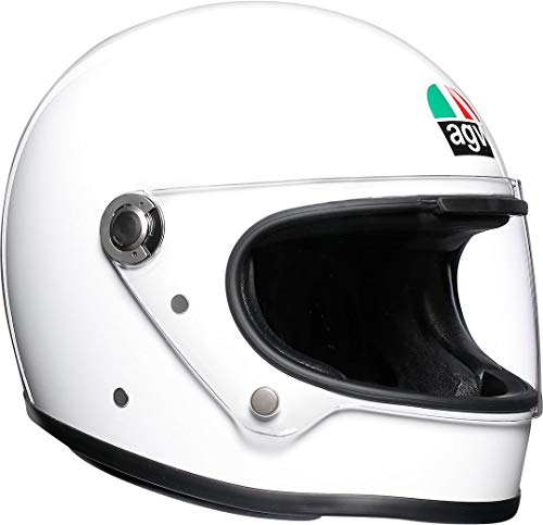 AGV X3000 ECE 22-05 solidny kask motocyklowy na całą twarz ECE 22-05 legendy, styl vintage retro, biały, XS