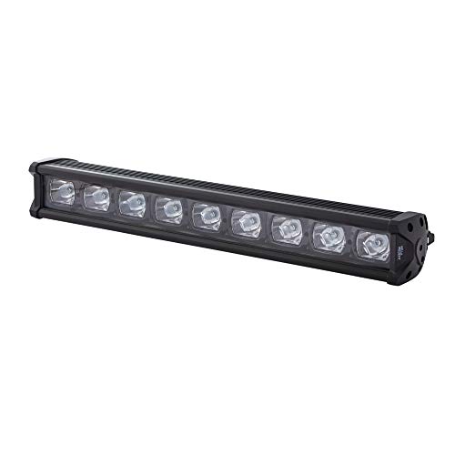 HELLA VALUEFIT 1FJ 360 002-502 LED-Fernscheinwerfer DLB-540 - 12/24V - Referenzzahl: 37.5 - Anbau/Einbau/Bügelbefestigung - glasklare Streuscheibe - Stecker: DEUTSCH Stecker - Aufbau