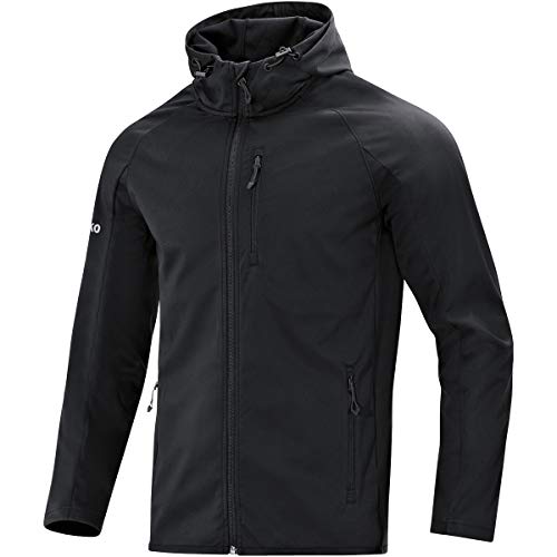 JAKO Męska kurtka softshell Light, szary melanż, XXL, 7605