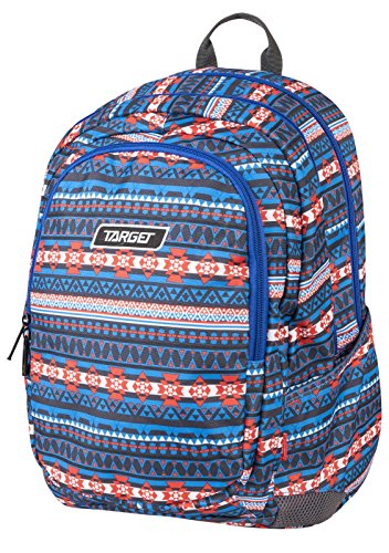 Target Unisex 3 Zip plecak, kwiaty, 600d PWC, 24 l Inca 24 Long