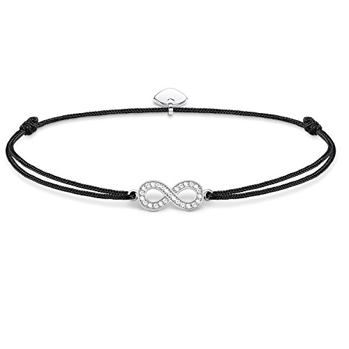 THOMAS SABO Thomas Sabo LS003-401-11-L20v Unisex bransoletka srebrna próby 925, biała cyrkonia, 0,70 cm LS003-401-11-L20v