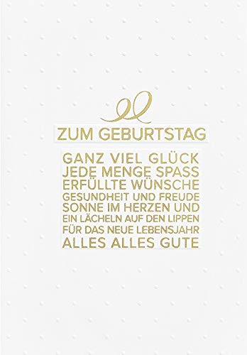 Perleberg Kartka urodzinowa Lifestyle - kartka z tekstem prezent - 11,6 x 16,6 cm 7510212-2