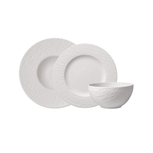 Villeroy & Boch Starter Set 6pcs. EC Manufacture Rock blanc Starter Set 6pcs. EC Manufacture Rock blanc