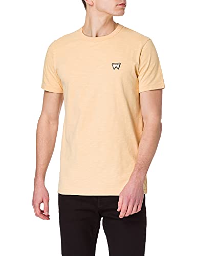 Wrangler Męski T-shirt Veg Tee, Lovely Mango, M