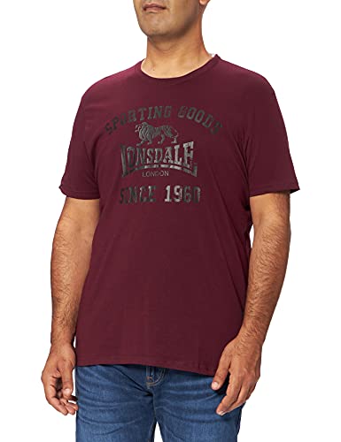 Lonsdale Męski t-shirt Bangor Double Pack