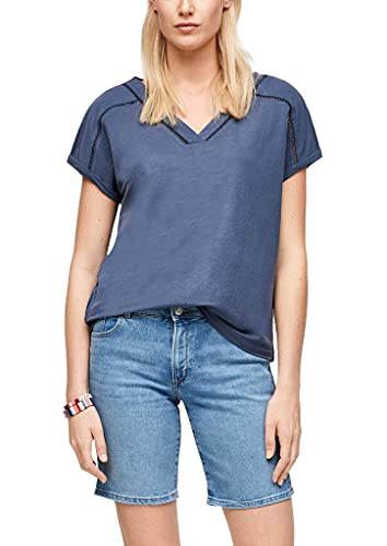 s.Oliver T-shirt damski, Faded Blue, 36 PL