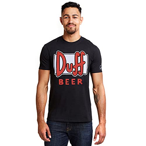 The Simpsons Koszulka męska Duff Beer, Czarny, XXL