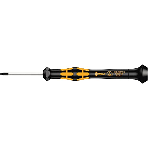 Wera 1567 Wkrętak TORX HF, precyzyjny ESD, z funkcją przytrzymującą, TX 4 x 40 mm 5030400001