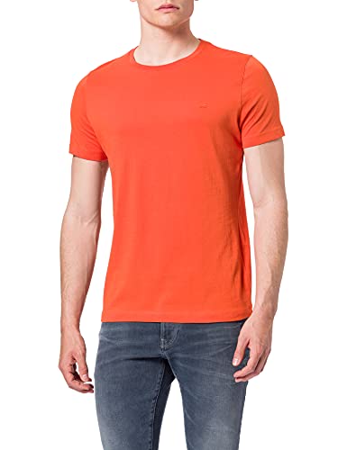 camel active T-shirt męski, pomarańczowy, S