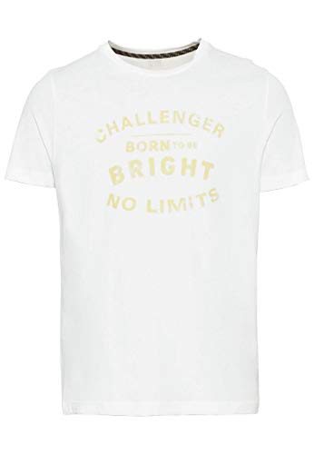 Camel Active T-Shirt Męski 4096465T08, Broken White, M