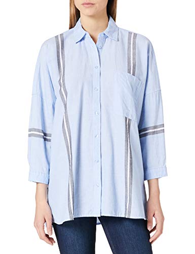 Herrlicher Damska bluzka Marella Cotton Poplin, Aerial 231, XS