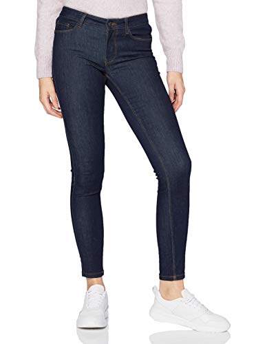 VERO MODA Vmseven dżinsy damskie, krój slim fit, normalny stan, niebieski (Dark Blue Denim), XXL