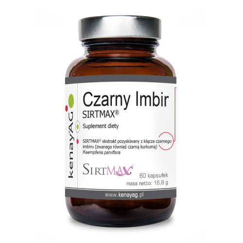 Kenay Czarny Imbir SIRTMAX (60 kapsułek)KenayAG 14BF-907E9
